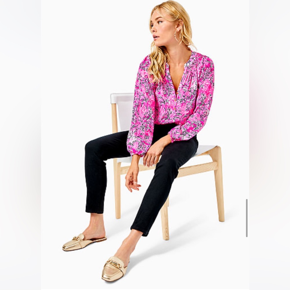 Lilly Pulitzer High Rise South Ocean Jean